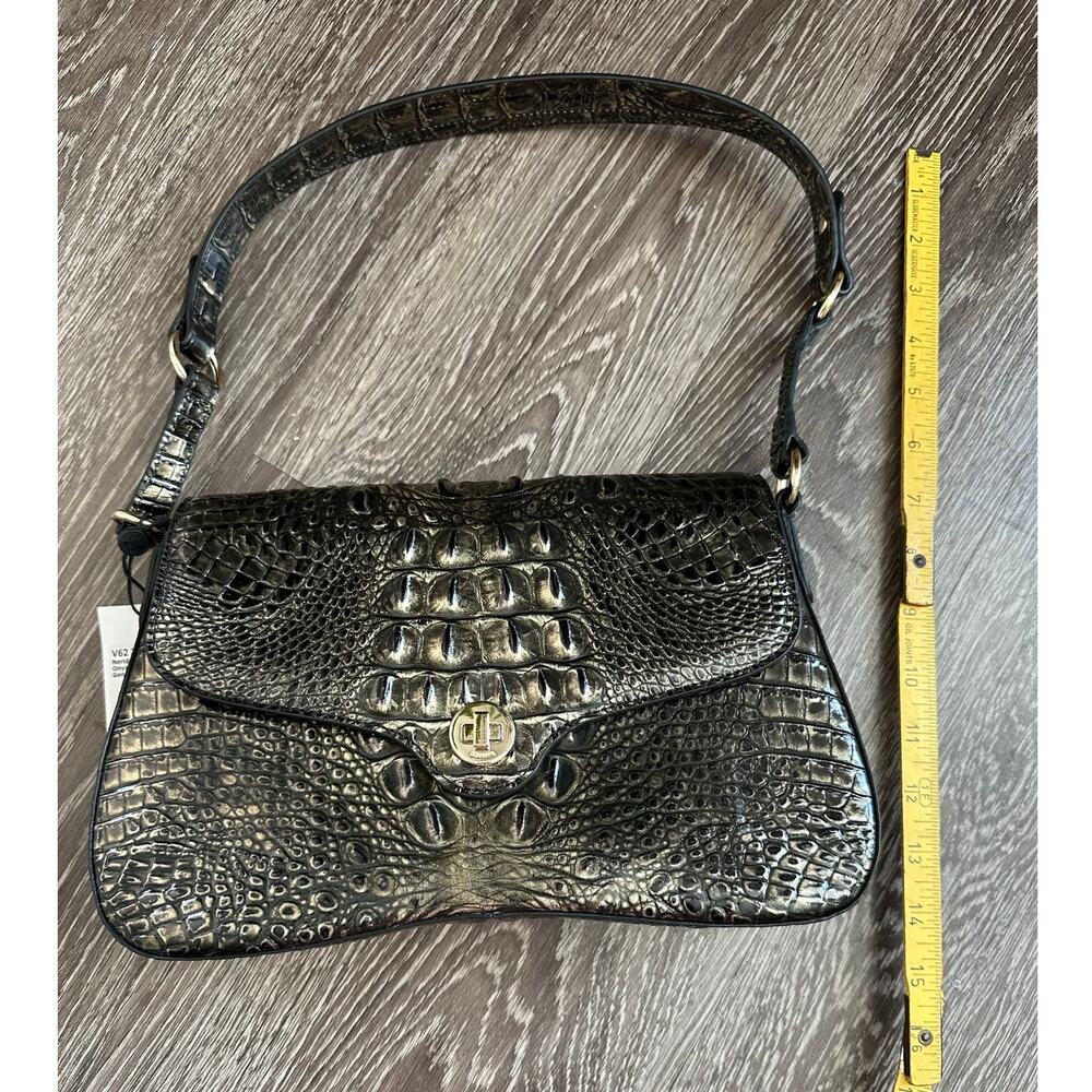 Brahmin Nerida Onyx Melbourne Genuine Leather Shoulder Bag - Picture 5 of 11